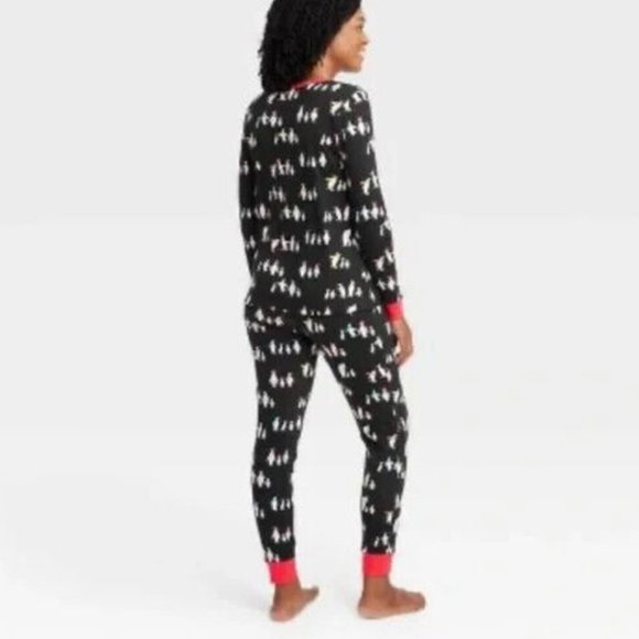 Wondershop Other - Wondershop womens 4X Pajamas Penguins 2pc PJ Set Knit